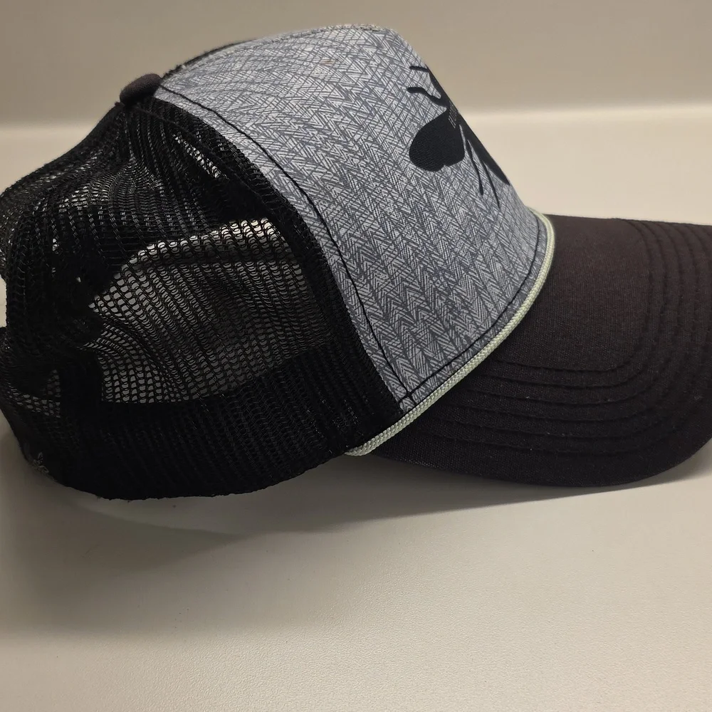 Prana Black and Gray Trucker Hat - Picture 4 of 4